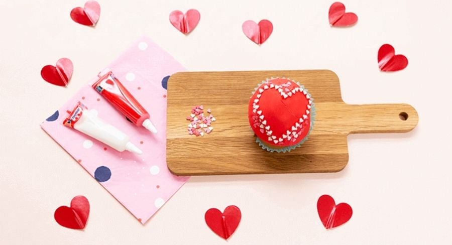 Cupcakes para el 14 de febrero