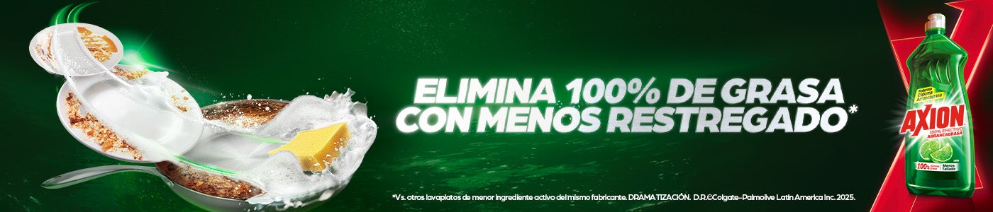 Poder arrancagrasa extremo que te ayuda a quitar el aceite más pegado