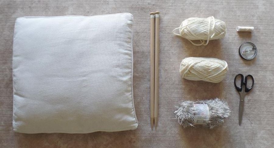 Cojines para la decoración de otoño: materiales