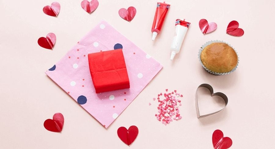 Cupcakes para el 14 de febrero
