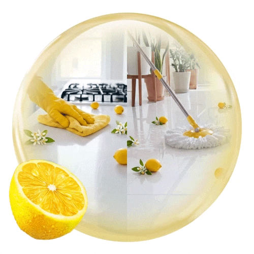Fabuloso Limon Refrescante, Pisos y Cocina