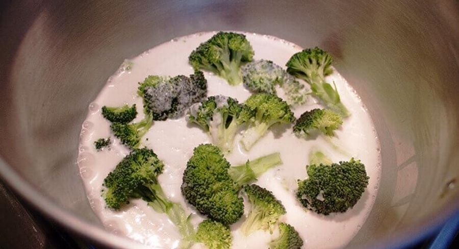 crema de brócoli