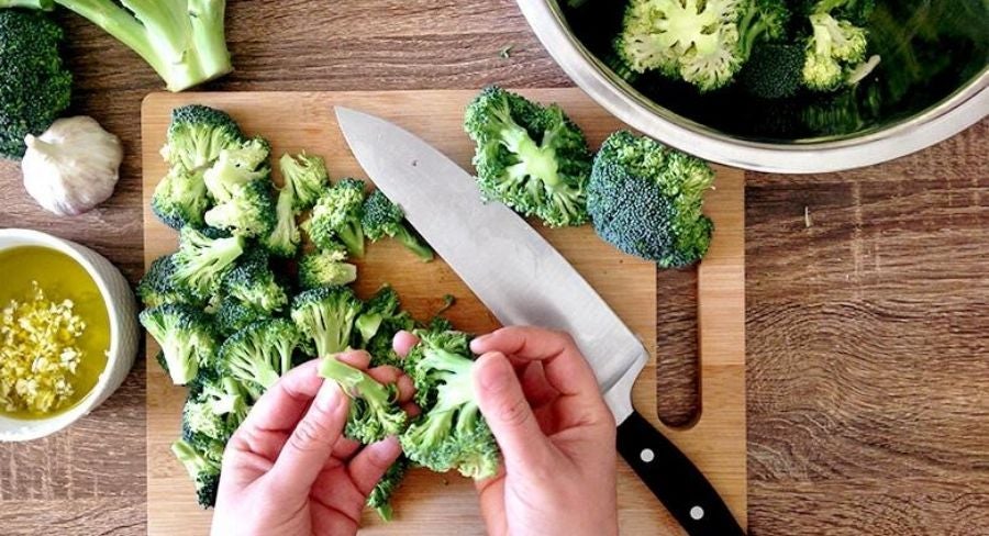Cortar Brocoli
