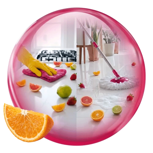 Fabuloso Cítricos y Frutas, Pisos y Cocina