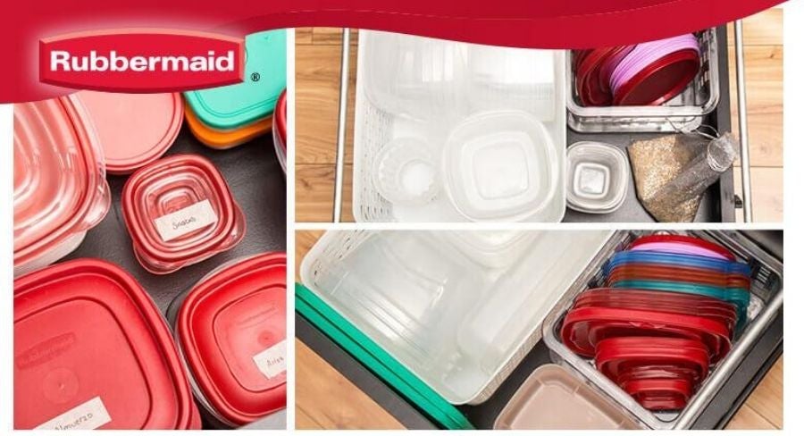Cómo guardar recipientes de plástico