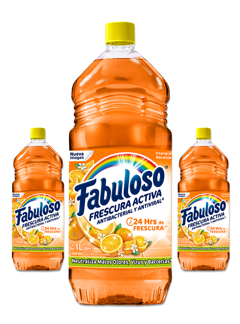 Fabuloso® Energía Naranja | Presentaciones