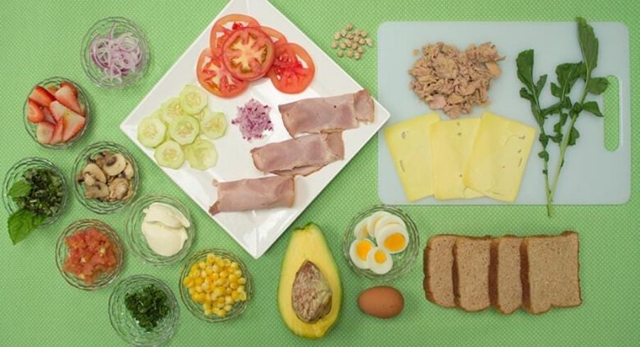tostadas para cenas diferentes