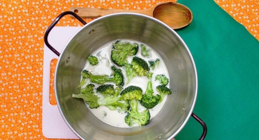 crema de brócoli