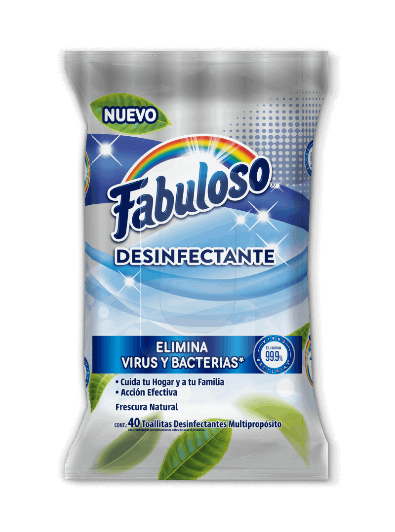 Fabuloso® Complete Disinfecting Wipes Lavanda | Presentaciones