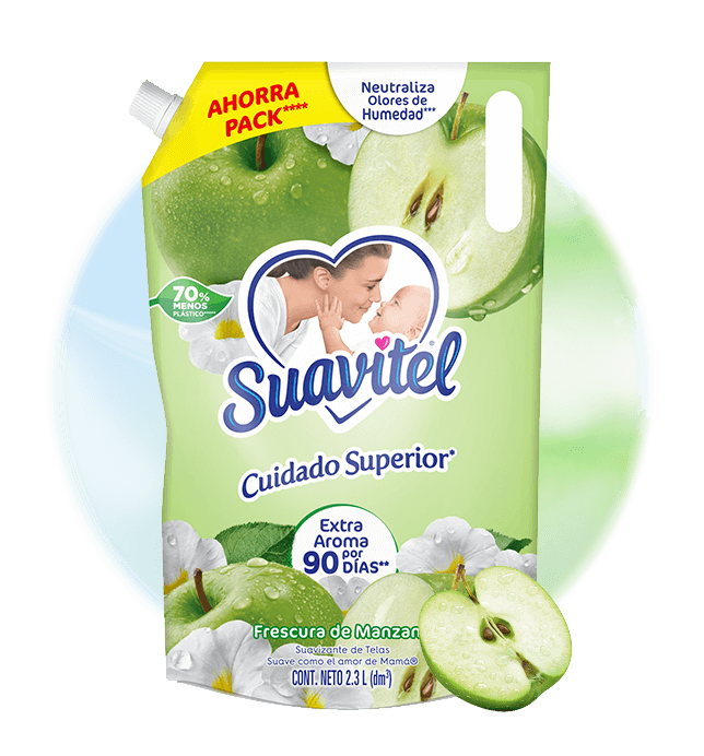 Suavitel - Cuidado Superior - Frescura de manzana | 2.3 L
