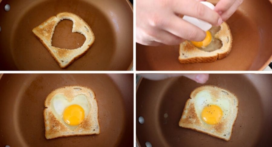 desayuno para San Valentín
