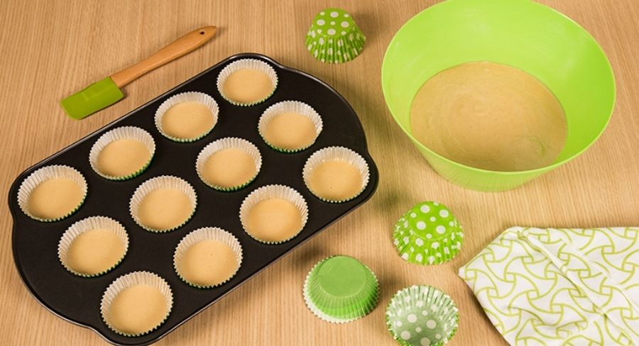 paso a paso para preparar cupcakes