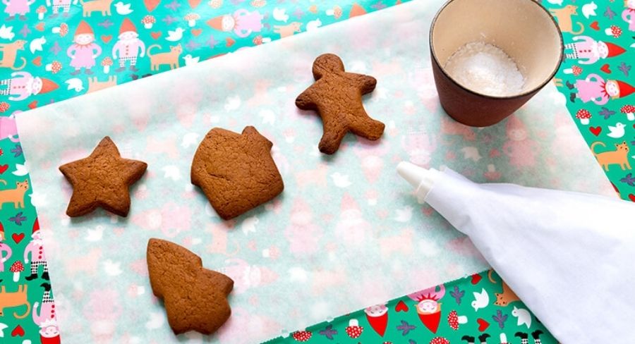 prepara galletas navideñas