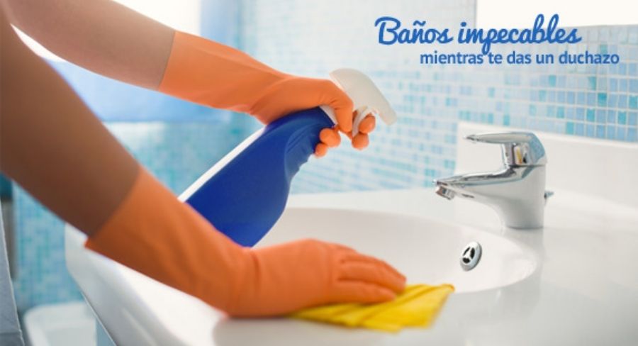 baños impecables mientras te das un duchazo