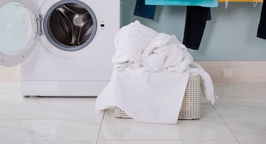 cómo blanquear toallas en casa