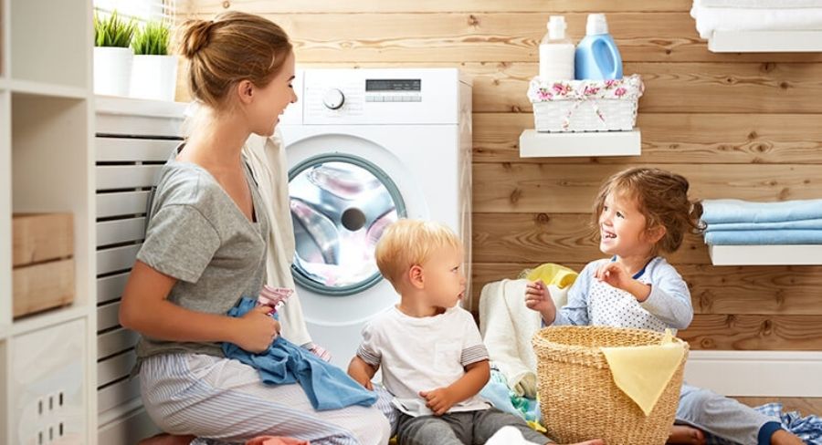 cómo lavar ropa en lavadora