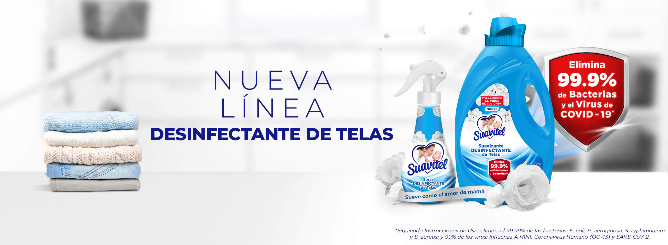 Suavitel® Desinfectante de Telas