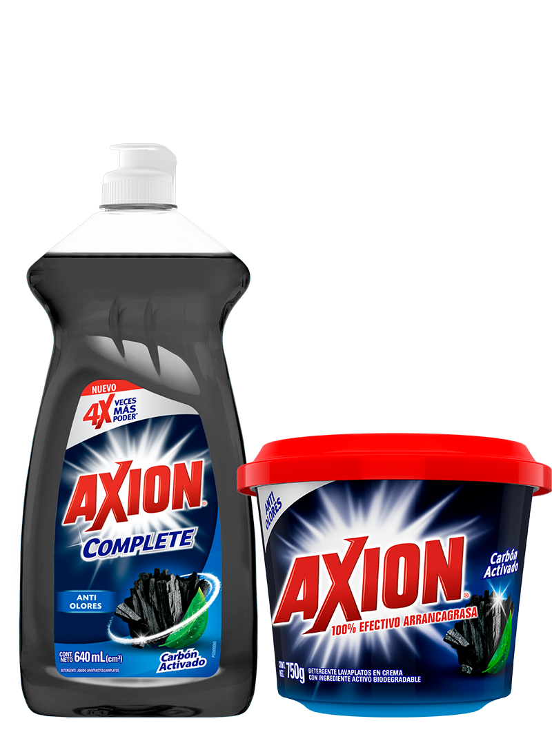 Axion® Carbón Activado | Presentaciones