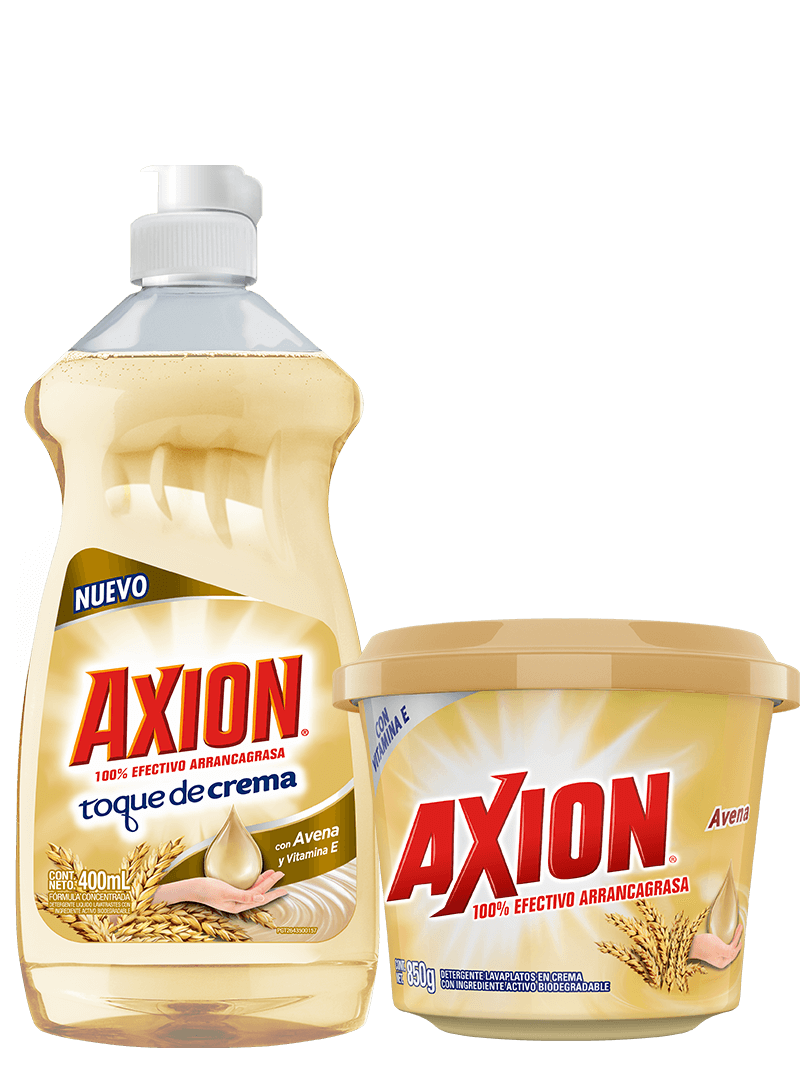 Axion® Toque con Crema con Avena y Vitamina E | Presentaciones