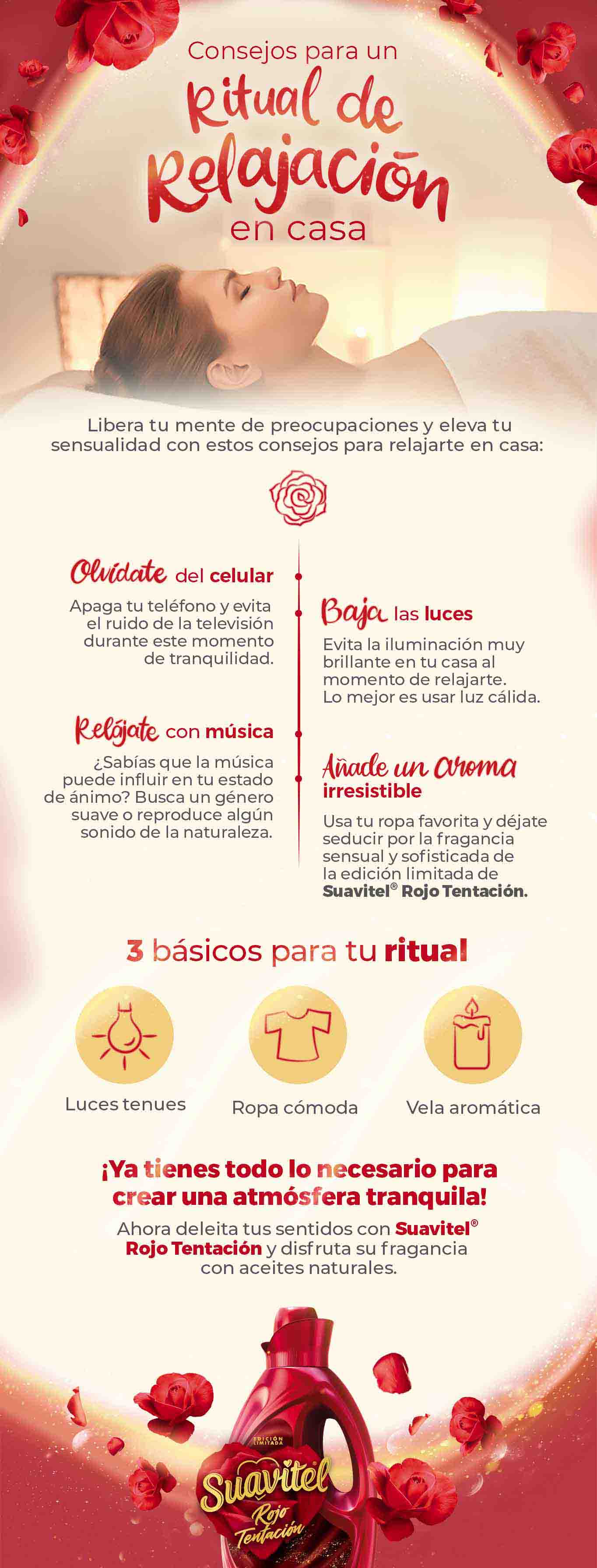 Consejos para un ritual de relajación en casa