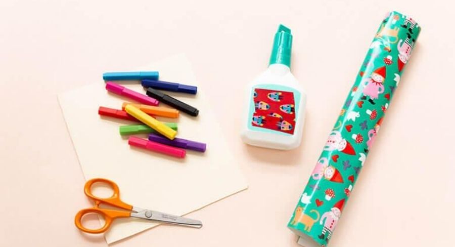 materiales para hacer carta a santa claus
