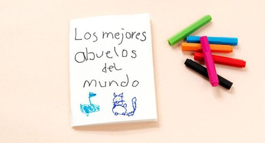 Manualidades de niños para el día de los abuelos