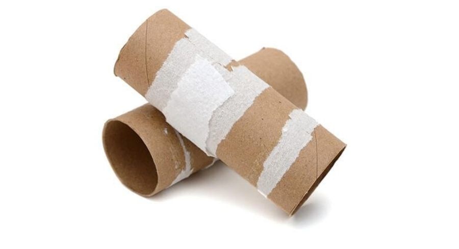 Materiales que debes tener en casa para las tareas de tus hijos: Tubos de papel