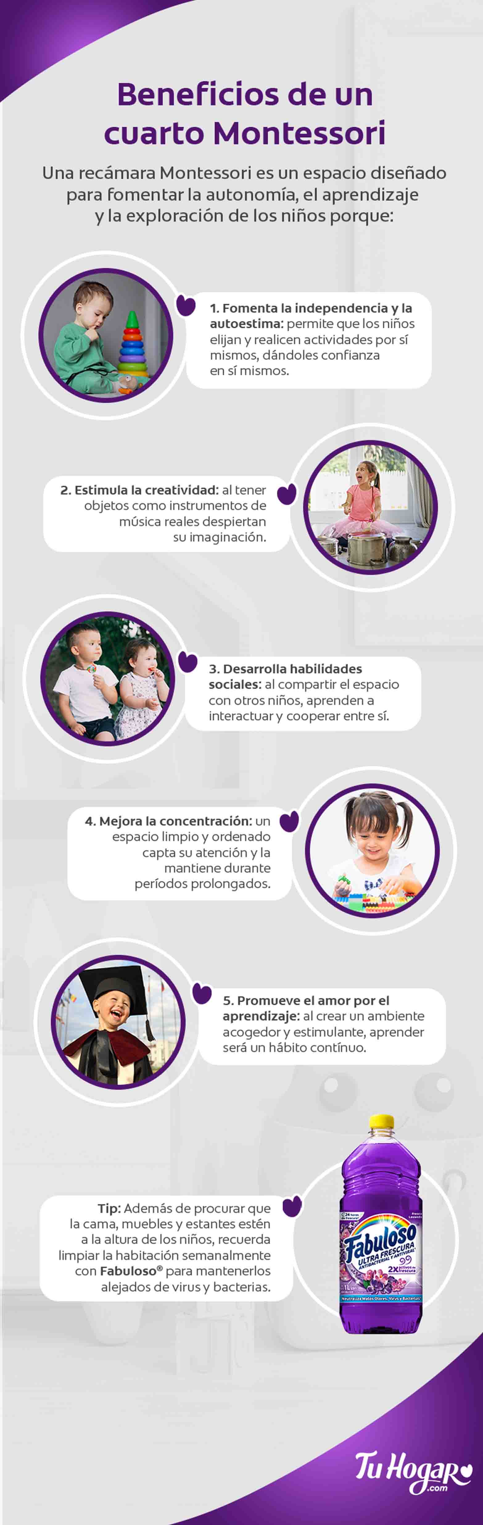 beneficios una habitación montessori