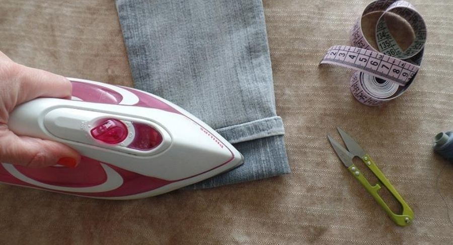 trucos de costura fácil para arreglar un pantalón
