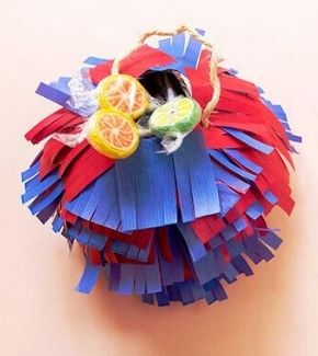 ¿Cómo hacer una piñata barata para la posada?