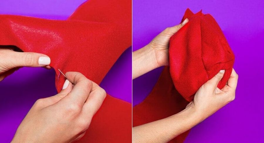 coser las partes
