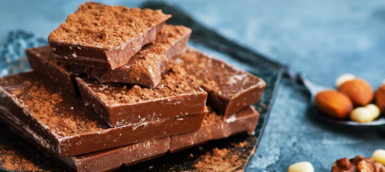 Barras de chocolate