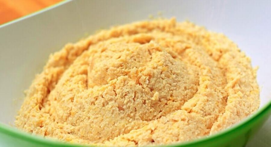 proceso de falafel 