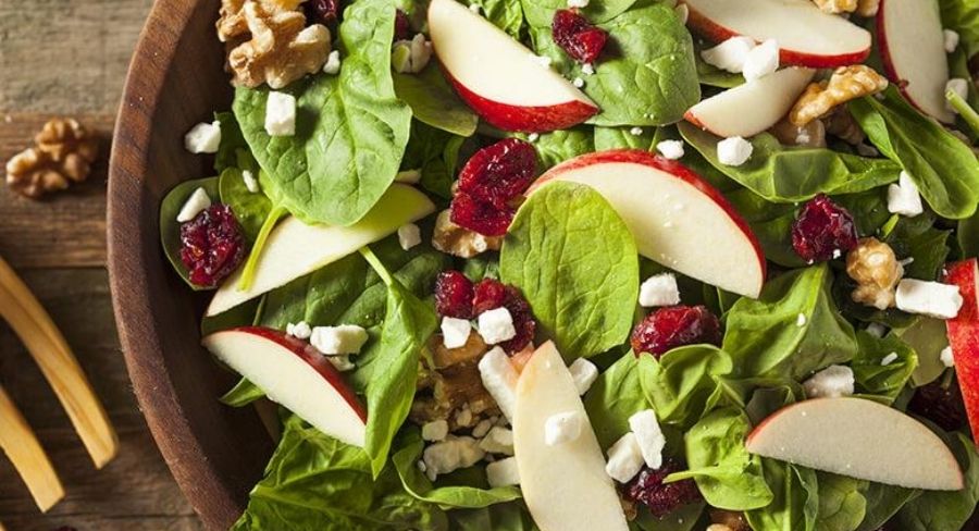 ensalada verde fresca 