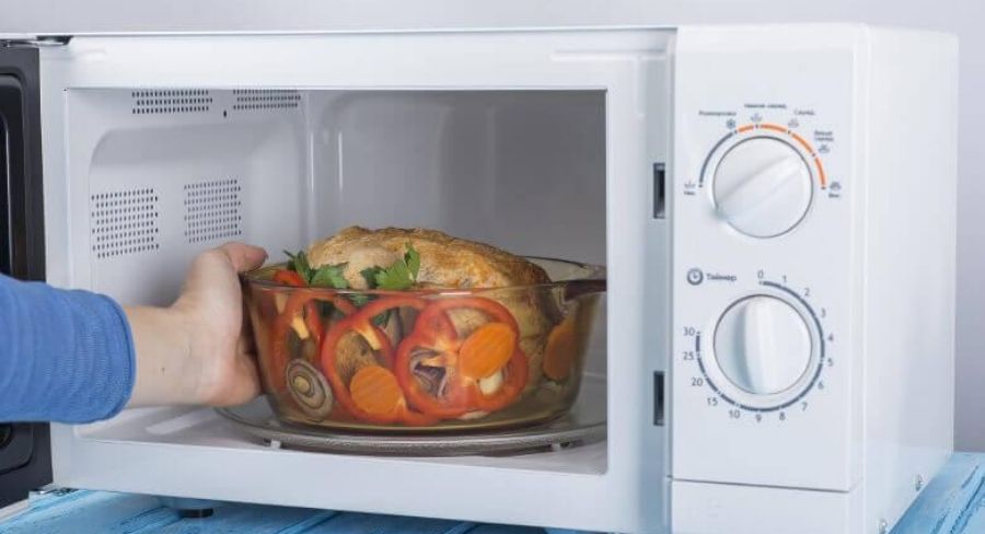 cocina tus alimentos rápidamente en el microondas