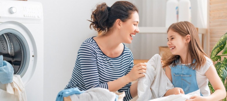 Su fórmula te ayuda a desinfectar y cuidar la ropa de tu familia