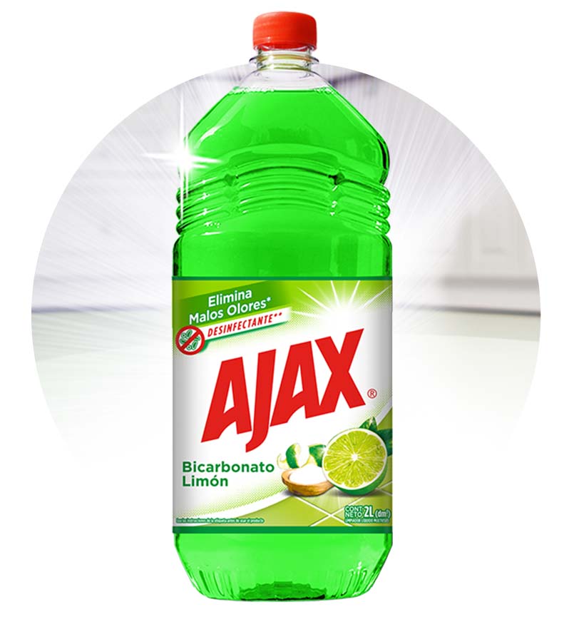 Ajax - Bicarbonato Limón | 1 litro