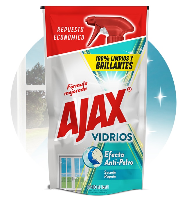 Ajax - Vidrios | Repuesto económico | 400ml.