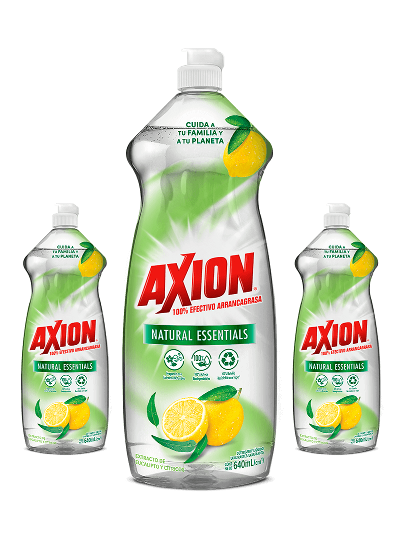 Axion® Natural Essentials Eucalipto y Cítricos | Presentaciones