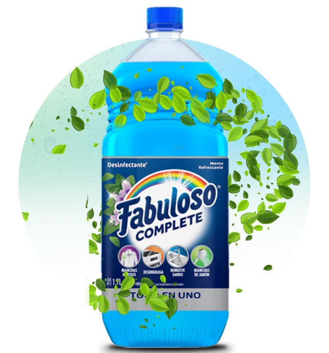 Fabuloso - Complete - Menta refrescante | 1.7 litros