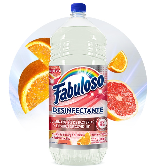Fabuloso - Desinfectante - Frescura cítrica | 1.7 litros