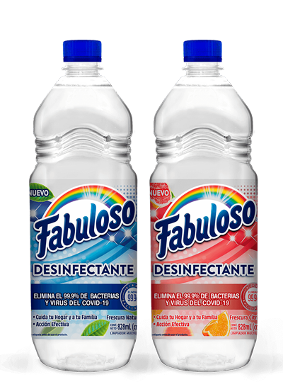  Fabuloso® Desinfectante Frescura Natural y Cítrica | Presentaciones
