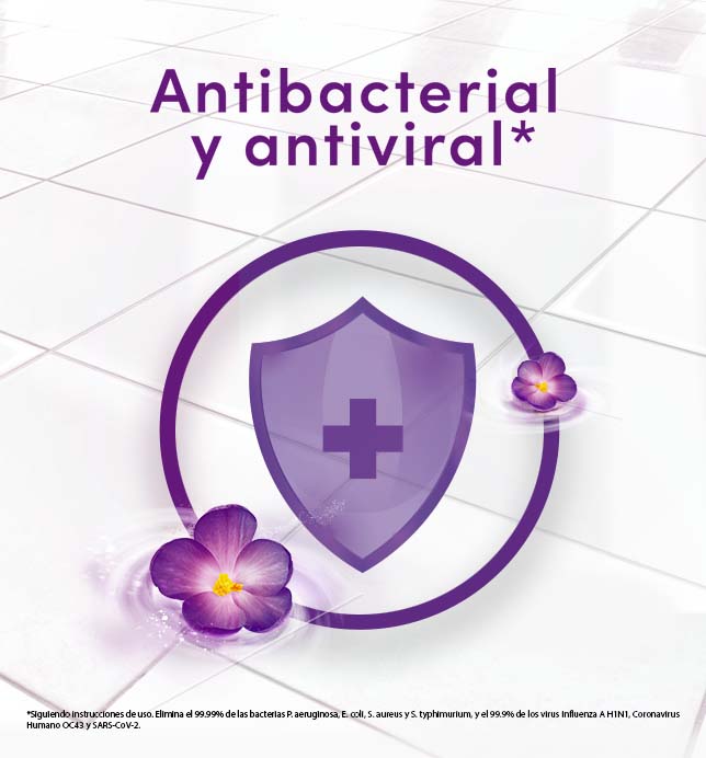 Neutraliza malos olores, virus y bacterias 