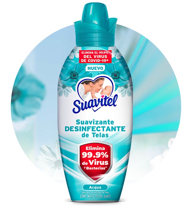 Suavitel - Desinfectante de telas - Acqua | 750ml. 
