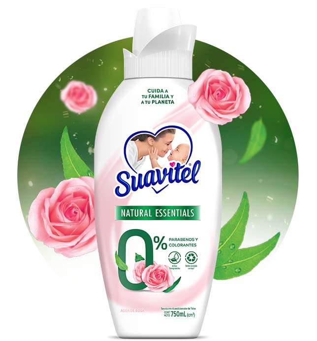 Suavitel - Natural Essentials - Agua de rosa | 750ml. 