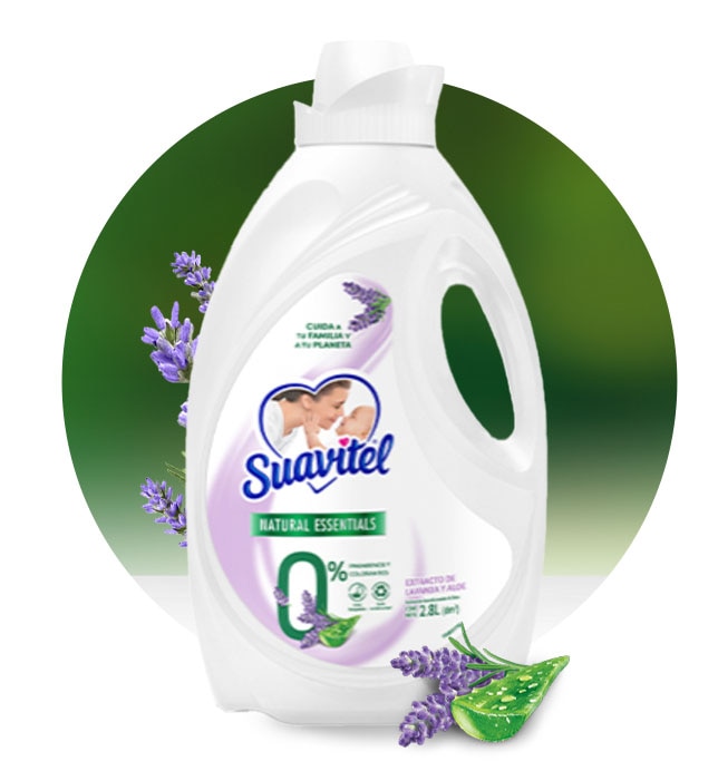 Suavitel - Natural Essentials - Lavanda y aloe | 2.8 litros 