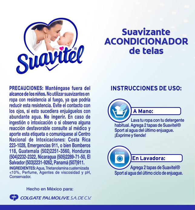 Suavitel - Sport | Instrucciones de uso