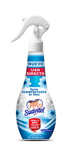 Suavitel® Desinfectante de Telas | Fresca Primavera | Spray | 350 ml