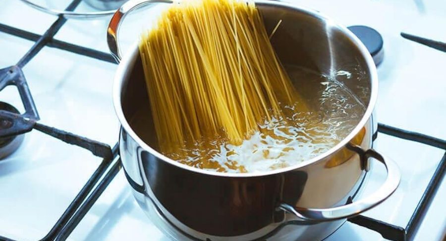cómo hacer espagueti verde