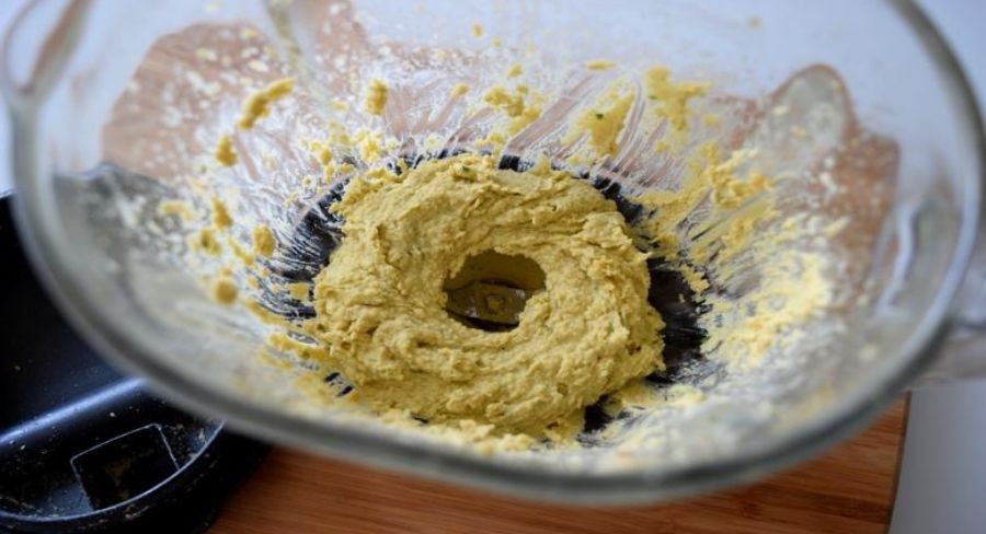 hummus de garbanzos en minutos